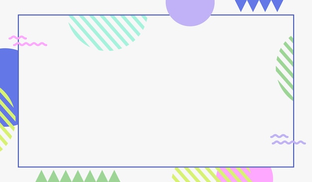 Mẫu vector nền hình học trừu tượng