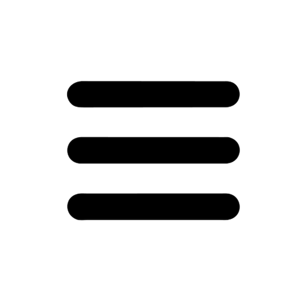 menu icon pictogram
