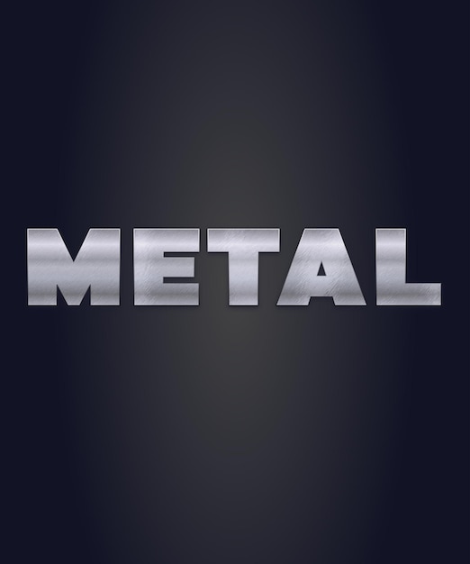Metal design illustration