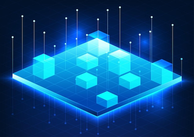 Metaverse technology background is virtual world technology that can be used to learn For