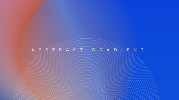 Minimal abstract gradient background