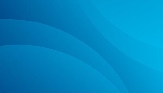 Minimal blue background with dynamic shapes composition