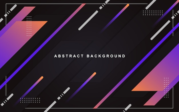 Minimal geometric abstract background ith gradient stripe element