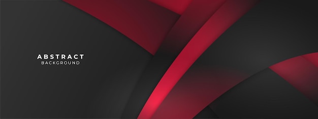 Minimal geometric black and red geometric shapes light technology background abstract design Vector illustration abstract graphic design pattern presentation background web template