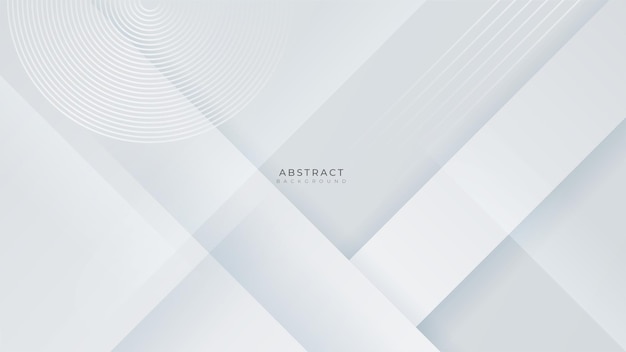 Minimal geometric simple minimal white geometric shapes light technology background abstract design Vector illustration abstract graphic design pattern presentation background web template
