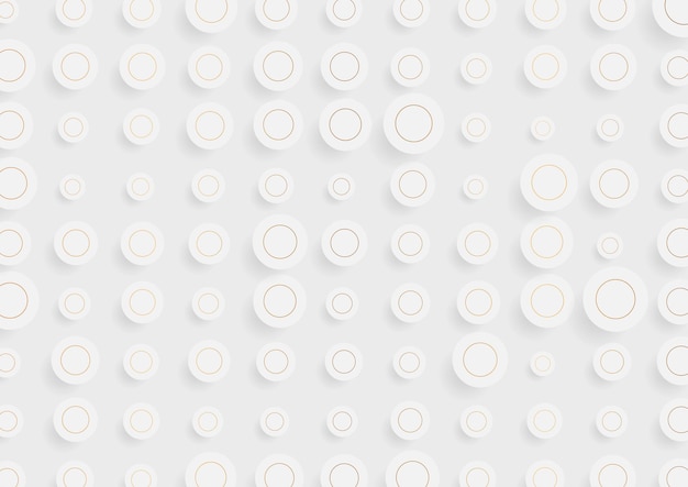 minimal grey and bronze circles abstract background