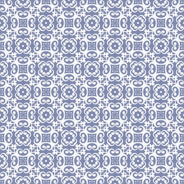 Minimalist damask pattern background for decor