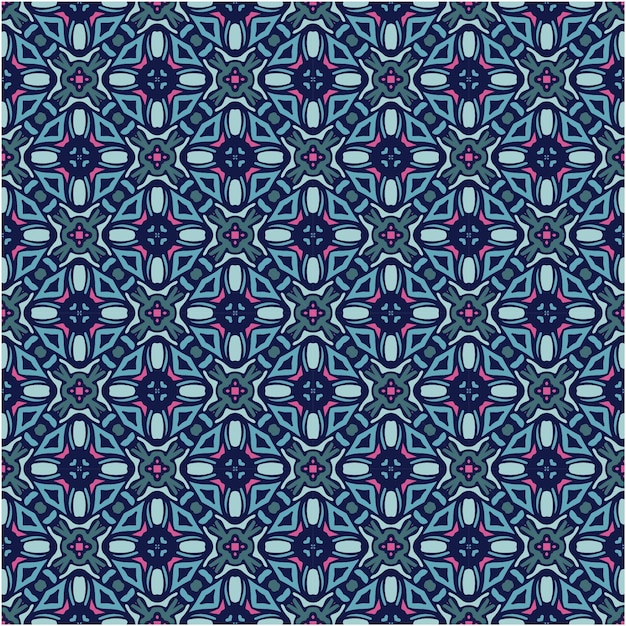 minimalist seamless pattern design with ethnic style