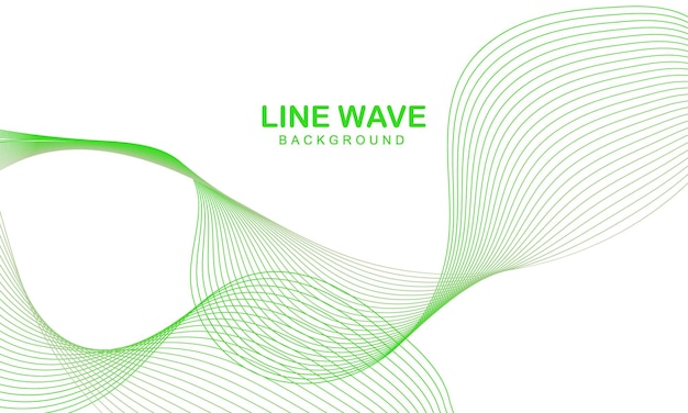minimalist simple background with wavy lines