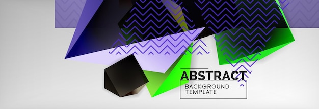 minimalistic geometric abstract background