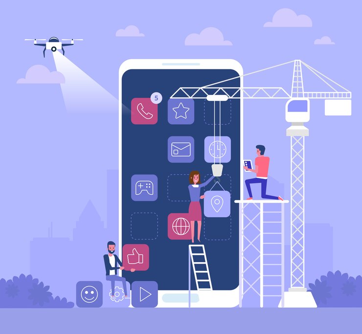 Vector mobile application development