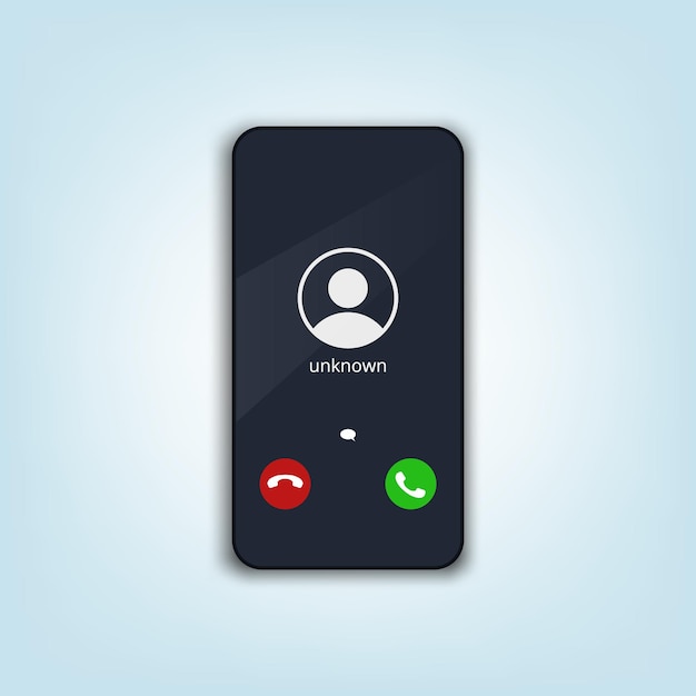 Mobile Phone Call Screen Smartphone Interface UI