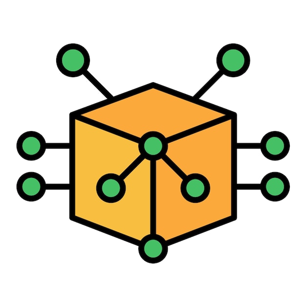 Model Flat Illustration
