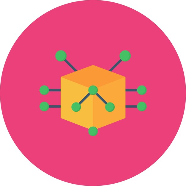 Model Flat Illustration