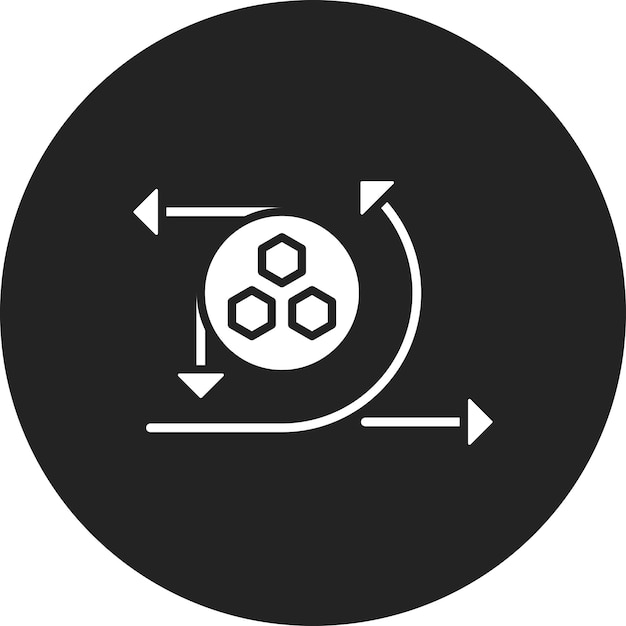 Modeling API icon vector image Can be used for Data Analytics