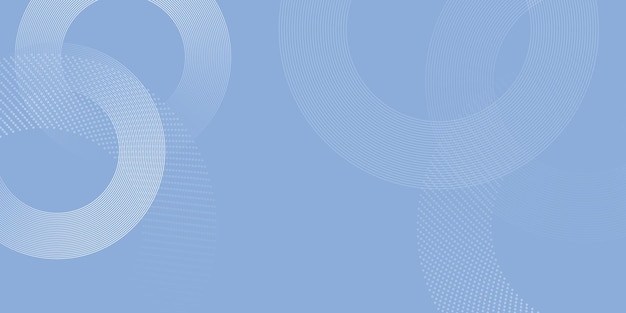 Modern abstract blue background with circle shape Digital technology concept design