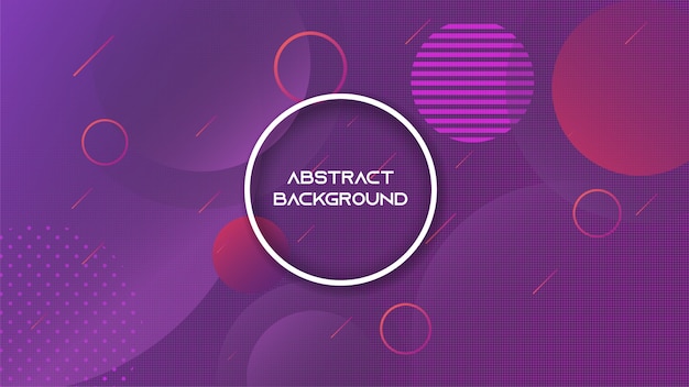 Modern Abstract Gradient Background Vector