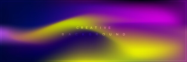 Modern abstract purple banner gradient background design