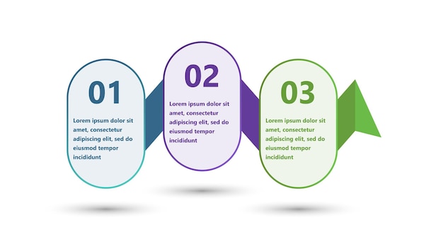 Modern and creative infographics made in the form of a vector template Bright colors and abstract design elements are used For use in presentations web design and reports Simple and clear