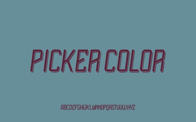 modern and elegant font vintage typography fonts logo font premium vector