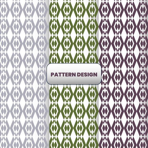 Modern and Geometric vector Pattern Design for clothing