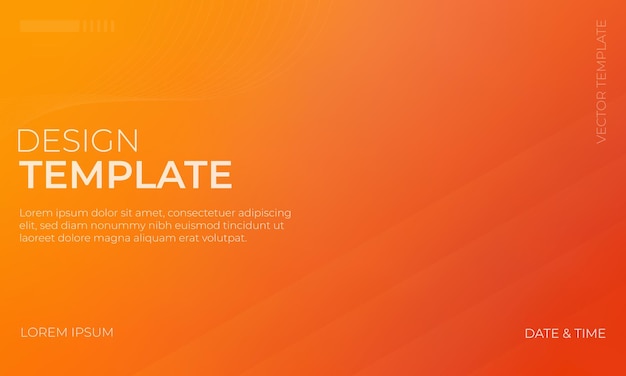 modern and stylish orange and gold vector gradient grainy texture