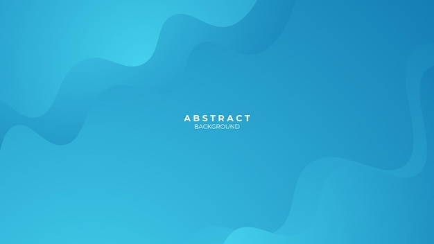 modern blue abstract background template with geometric style