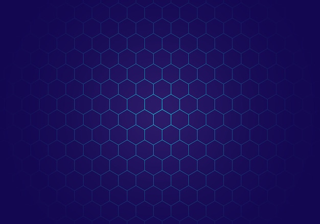 modern blue hexagon background