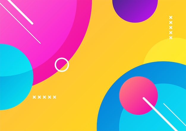 Modern bright vector colorful background for poster brochure card or flyer Abstract colorful background texture