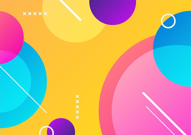 Modern bright vector colorful background for poster brochure card or flyer Abstract colorful background texture