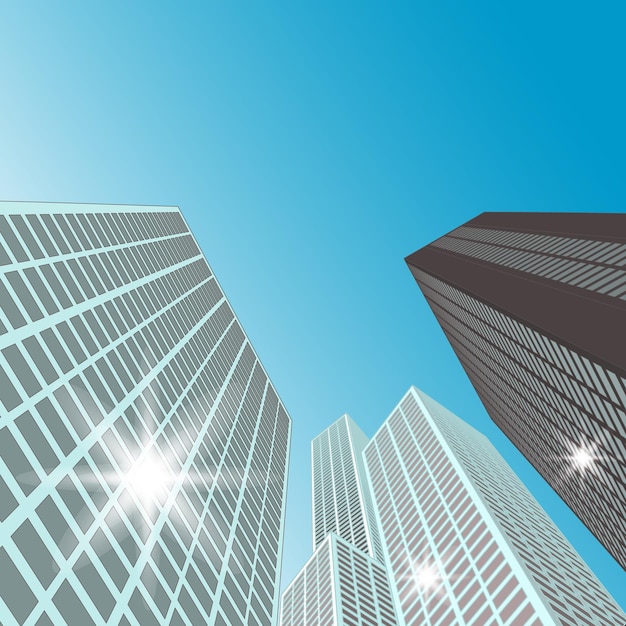 modern cityscape city skyline