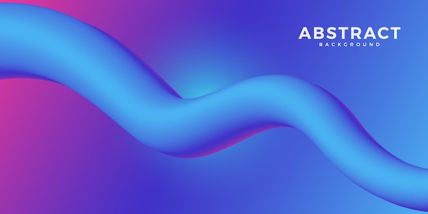 Modern colorful geometric background with fluid gradient shapes design