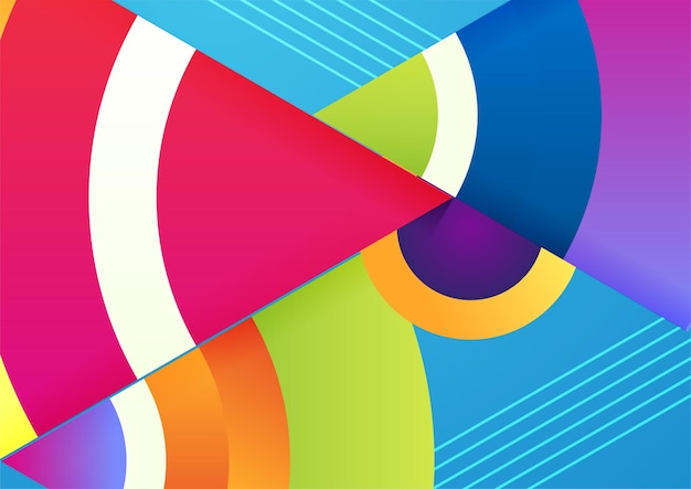 modern colourful abstract background for presentation design