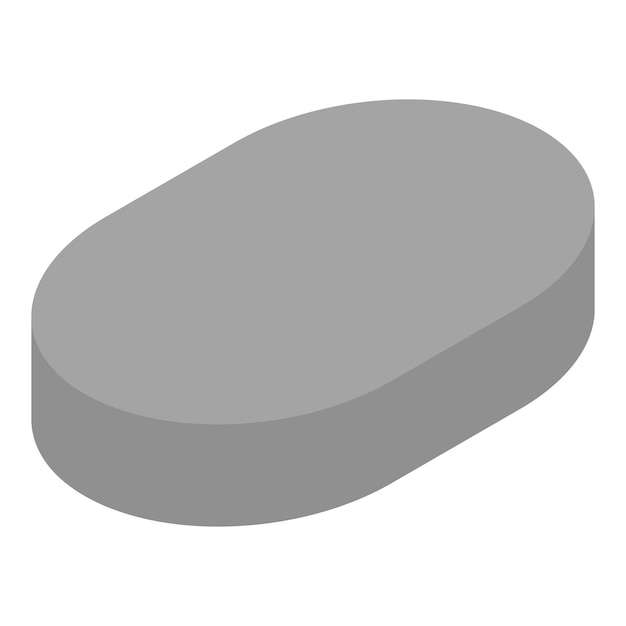Modern computer mouse icon Isometric of modern computer mouse vector icon for web design isolated on white background