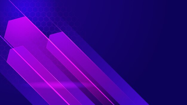 Modern digital business technology blue and purple abstract design background