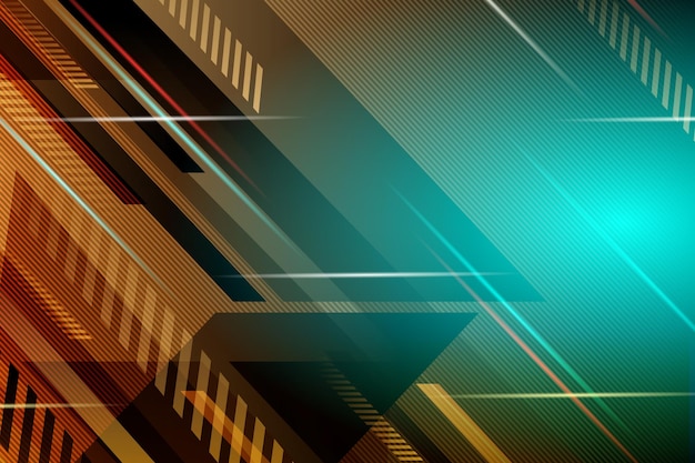 modern digital technology geometric abstract background