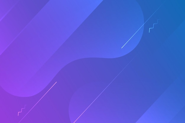Modern Dynamic Gradient Blue and Purple Vibrant Layout Background Design