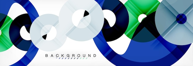 modern geometrical abstract background