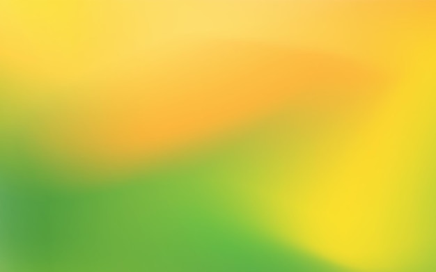 modern gradients mesh yellow orange and green color background