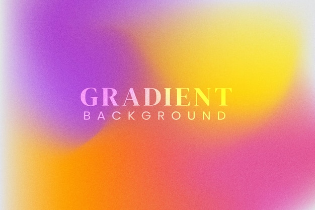 Modern Grainy Gradient Background