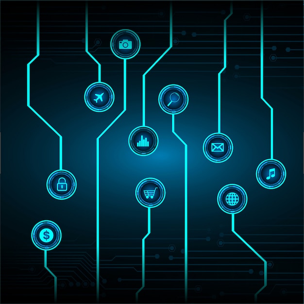 Modern Infographic background