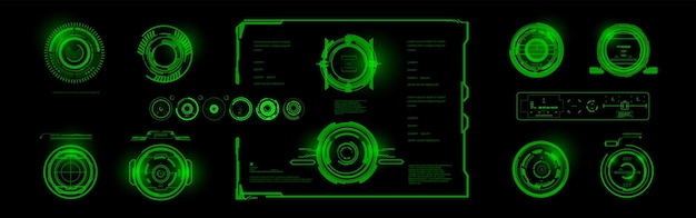 Modern navigation systems Homing sights and targets HUD interface of modern electronic aiming