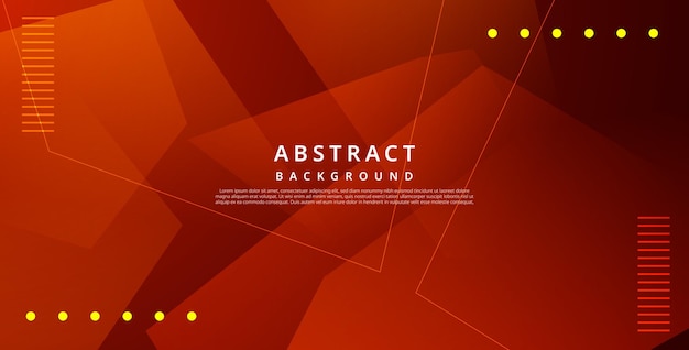 modern orange red colorful liquid geometric background with diagonal shape eps10 vector