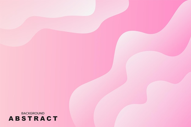 modern pink abstract stylish wave background design