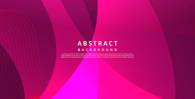 modern purple pink colorful liquid geometric background with circle shape eps10 vector