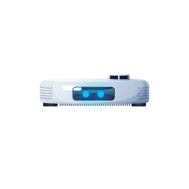 Modern robotic vacuum cleaner isolate smart device