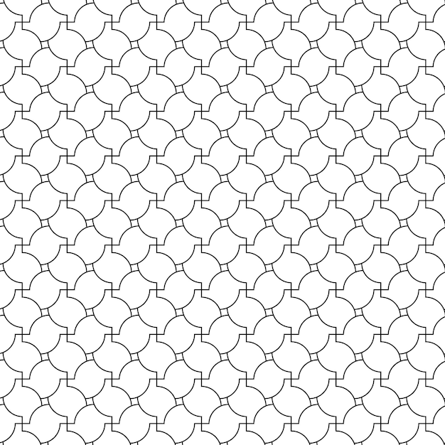 modern simple abstract geometric vector pattern art work