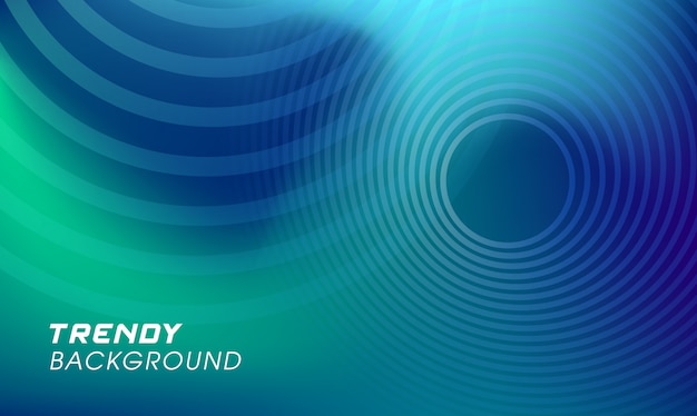 Modern trendy banner background