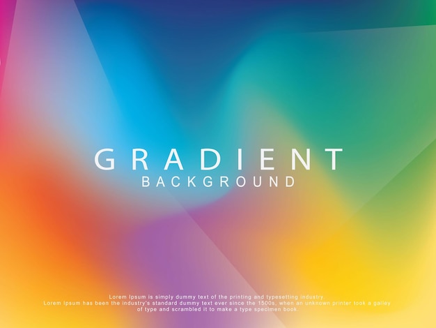 modern trendy gradient background with catchy color