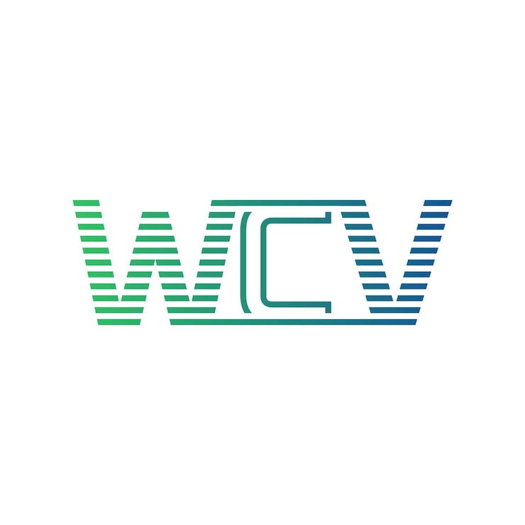 Vector modern wcv logo design letter wcv minimalist professional and versatile branding icon for business identity